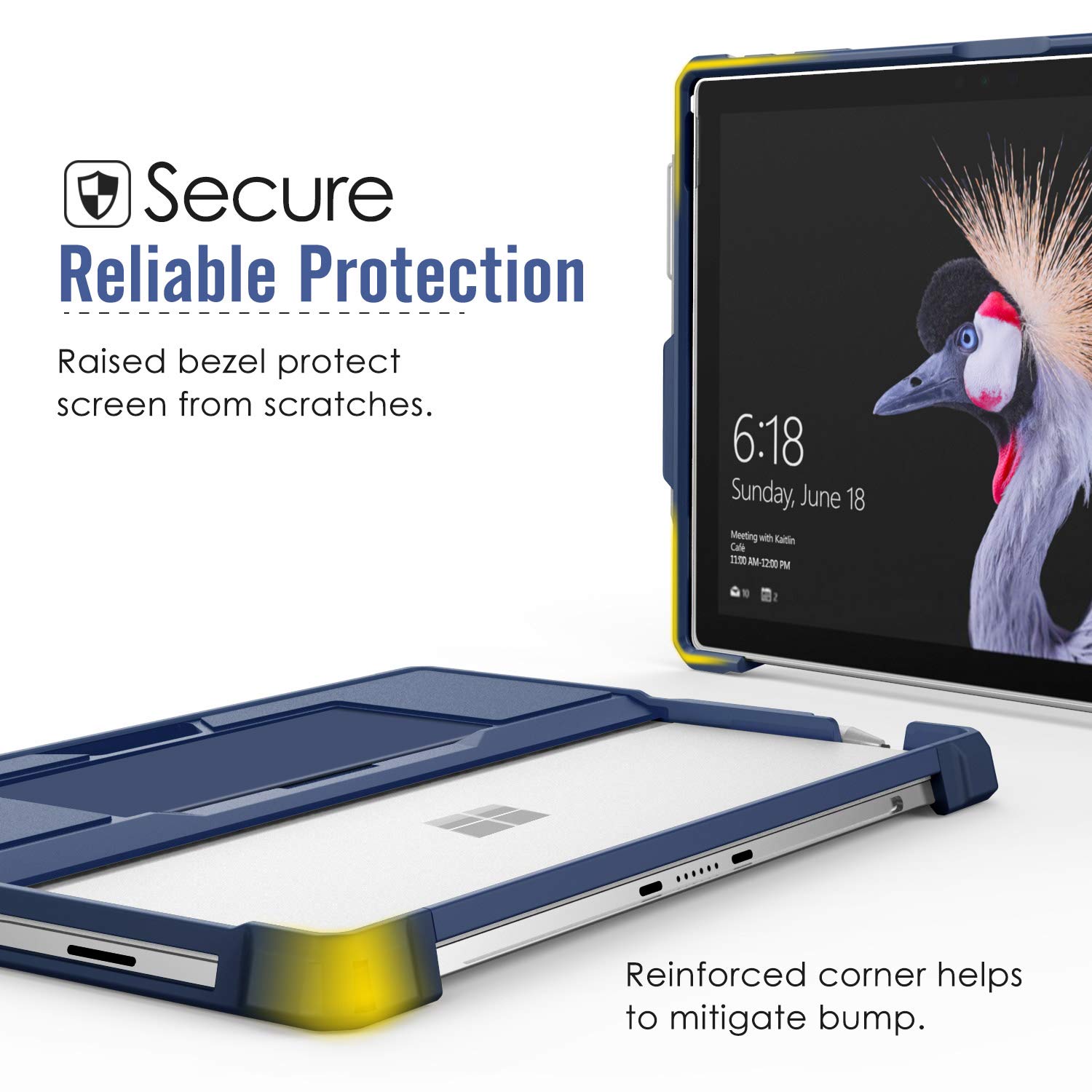 Amazon.com: MoKo Case Fit Microsoft Surface Pro 7 Plus/Pro7/Pro 6